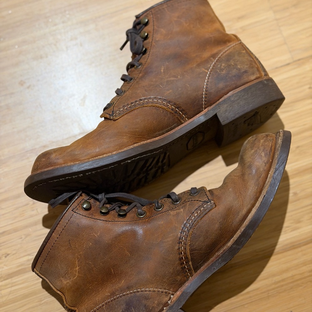 Redwing Blacksmiths Leather Boots